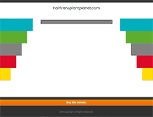 Tablet Screenshot of hairtransplantplanet.com